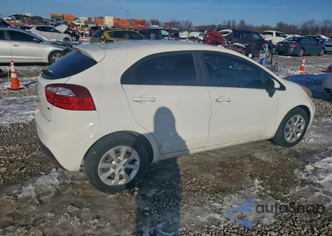2012 Kia Rio Lx из США, поврежденный, VIN KNADM5A3XC6054948